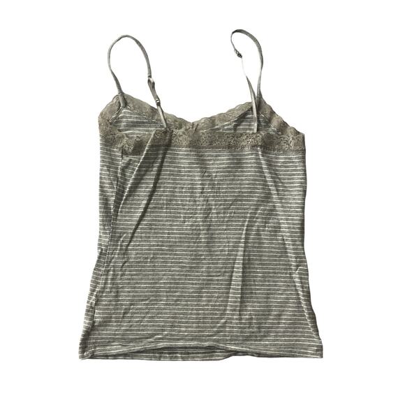 Merona Gray Striped Cami - Picture 7 of 7